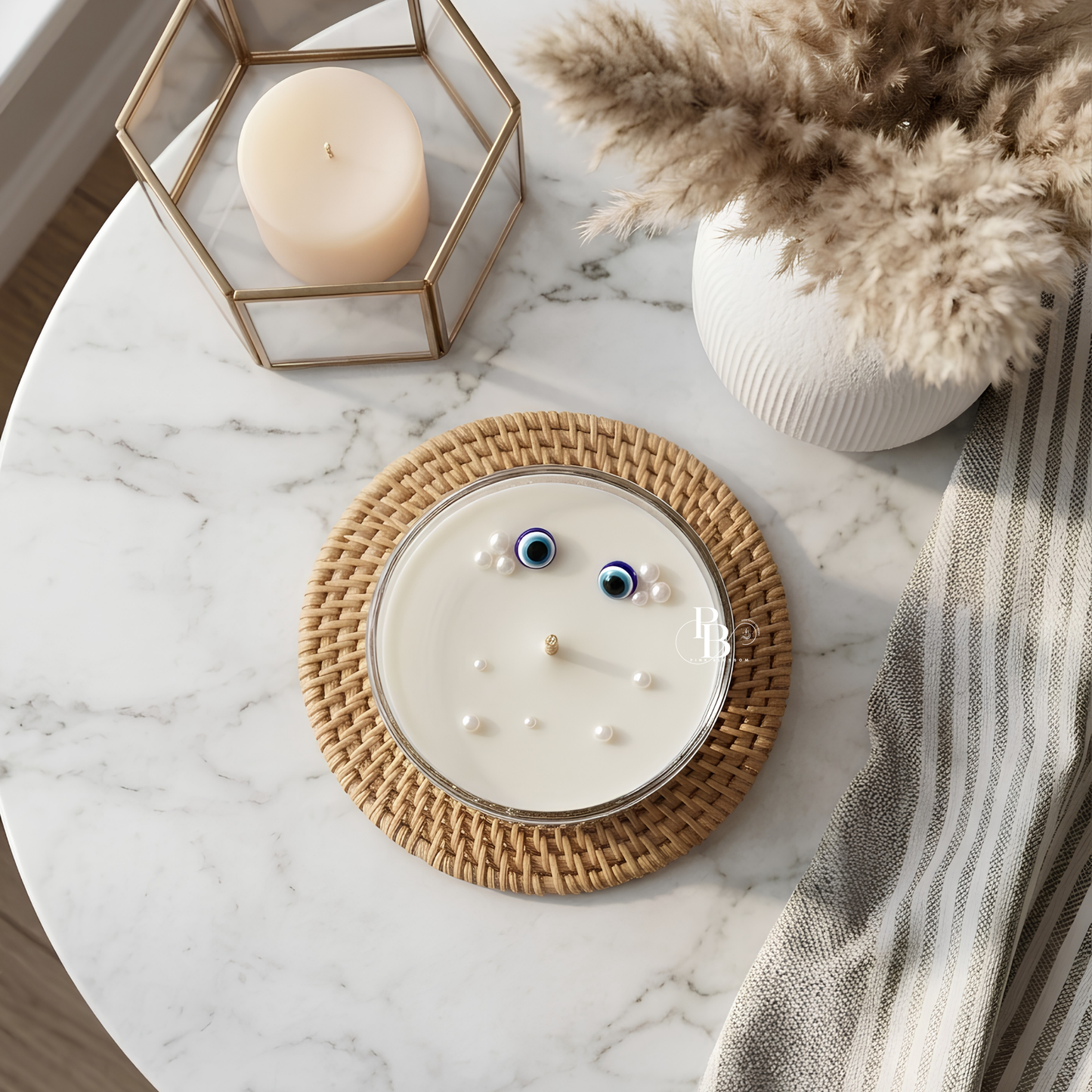 Nazar Royale™ – Luxury Protection Candle