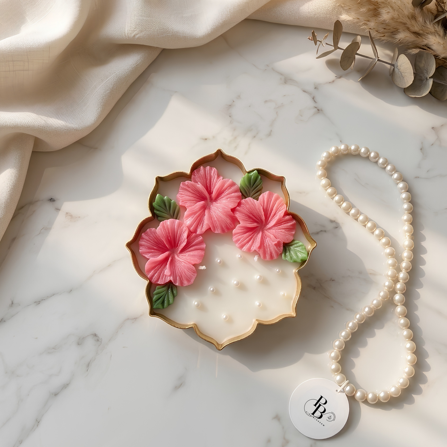 Blush Hibiscus Pearl™ Candle