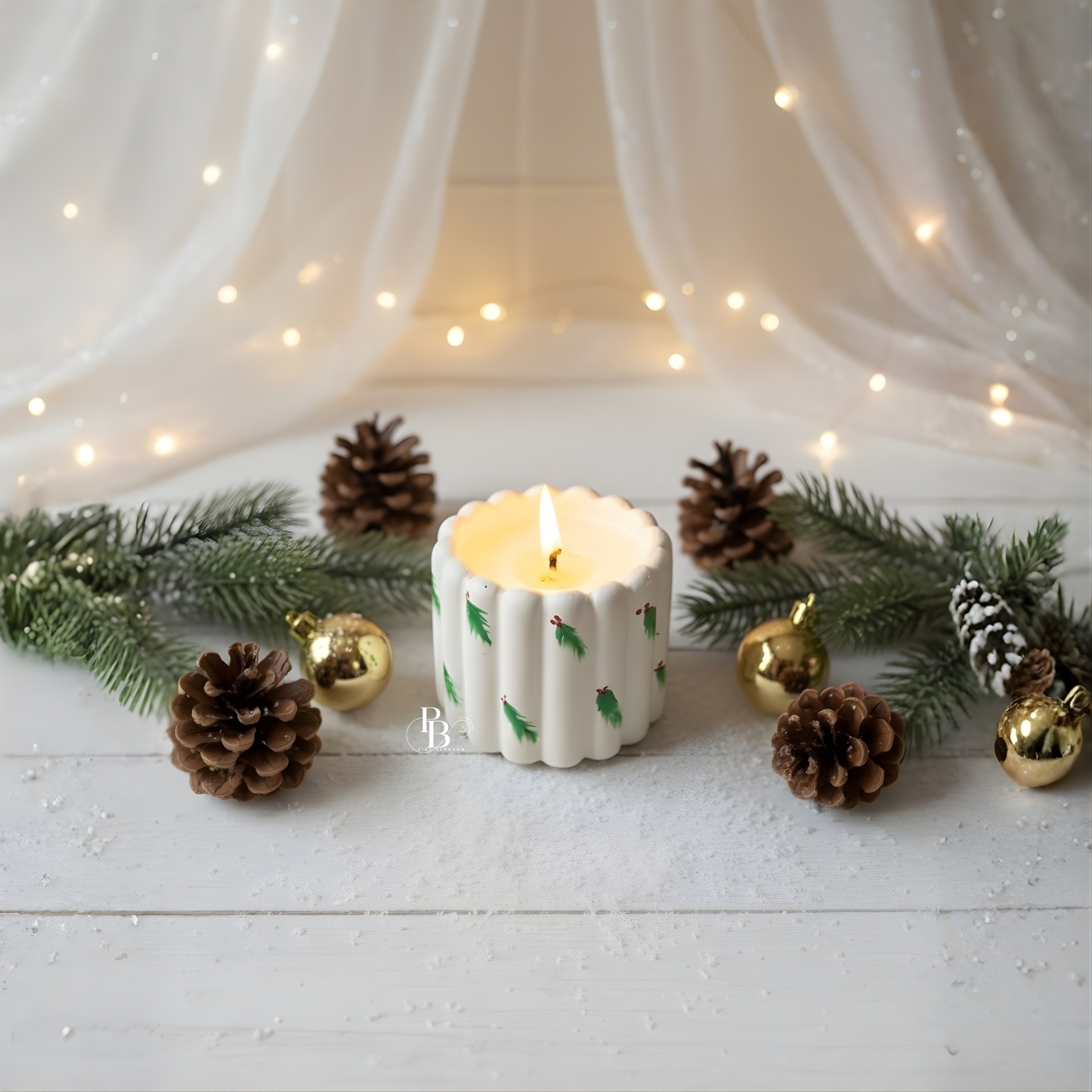 Christmas Charm Glow Candle