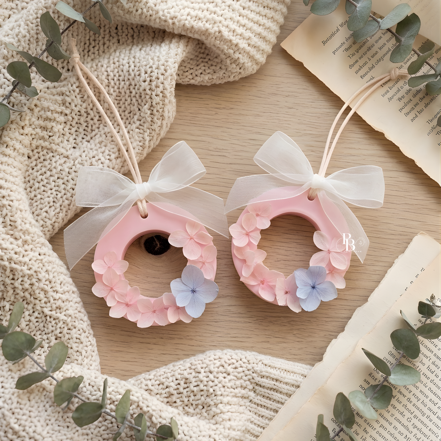 Eco-Friendly Floral Wax Sachet