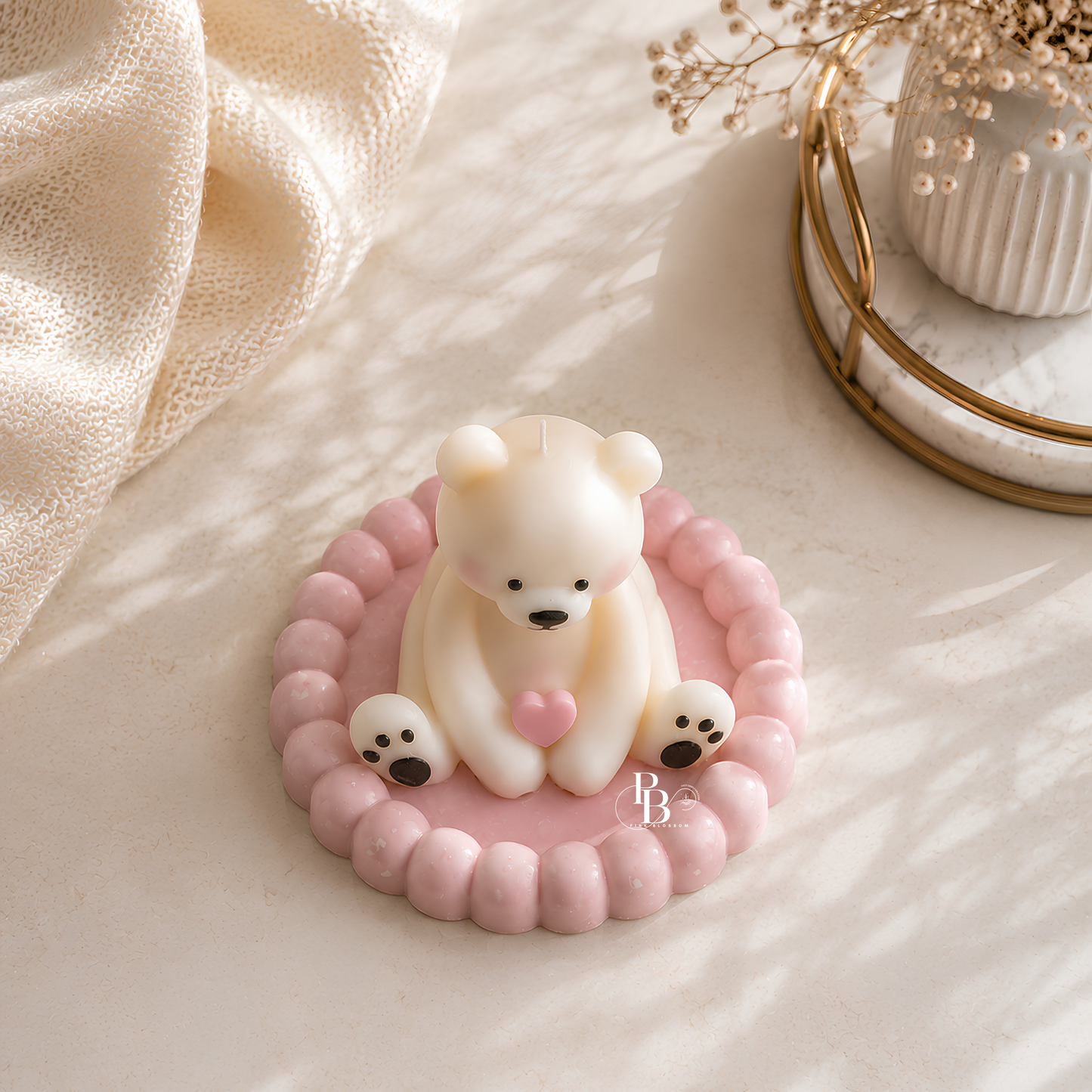 Cuddle Charm™ – Luxury Teddy Bear Soy Wax Candle