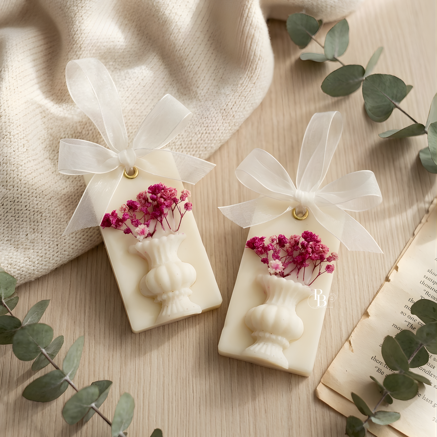 Luxury Wax Sachet – Handmade Botanical Aroma