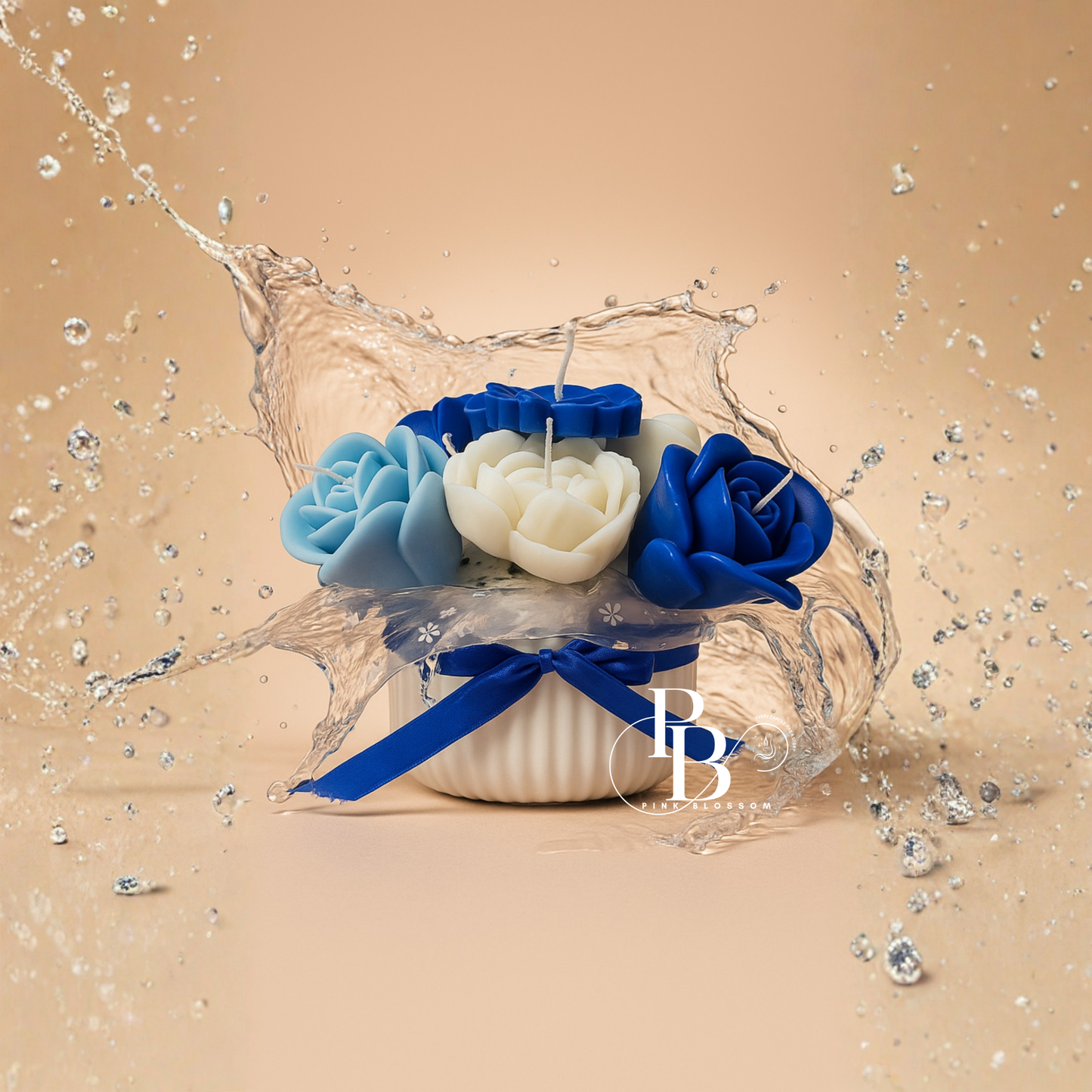 Luxury Floral Bouquet Candle