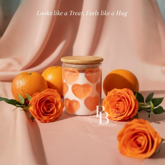 Heart Treat Cafe Candle