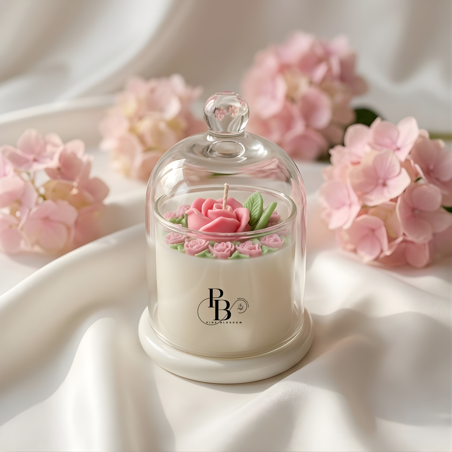 Blush Petal Bell™ Candle