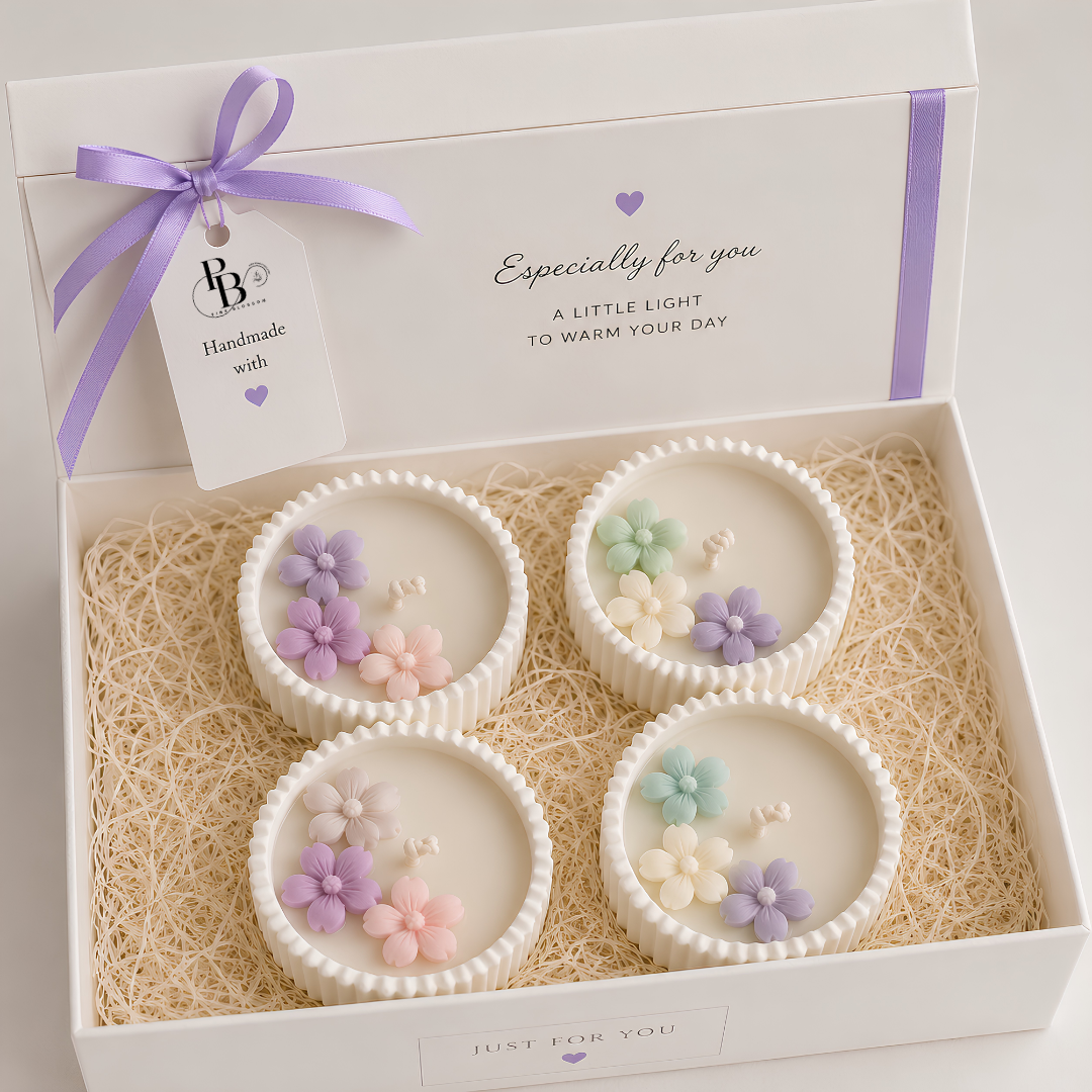 Pastel Petals Luxury Candle Gift Hamper