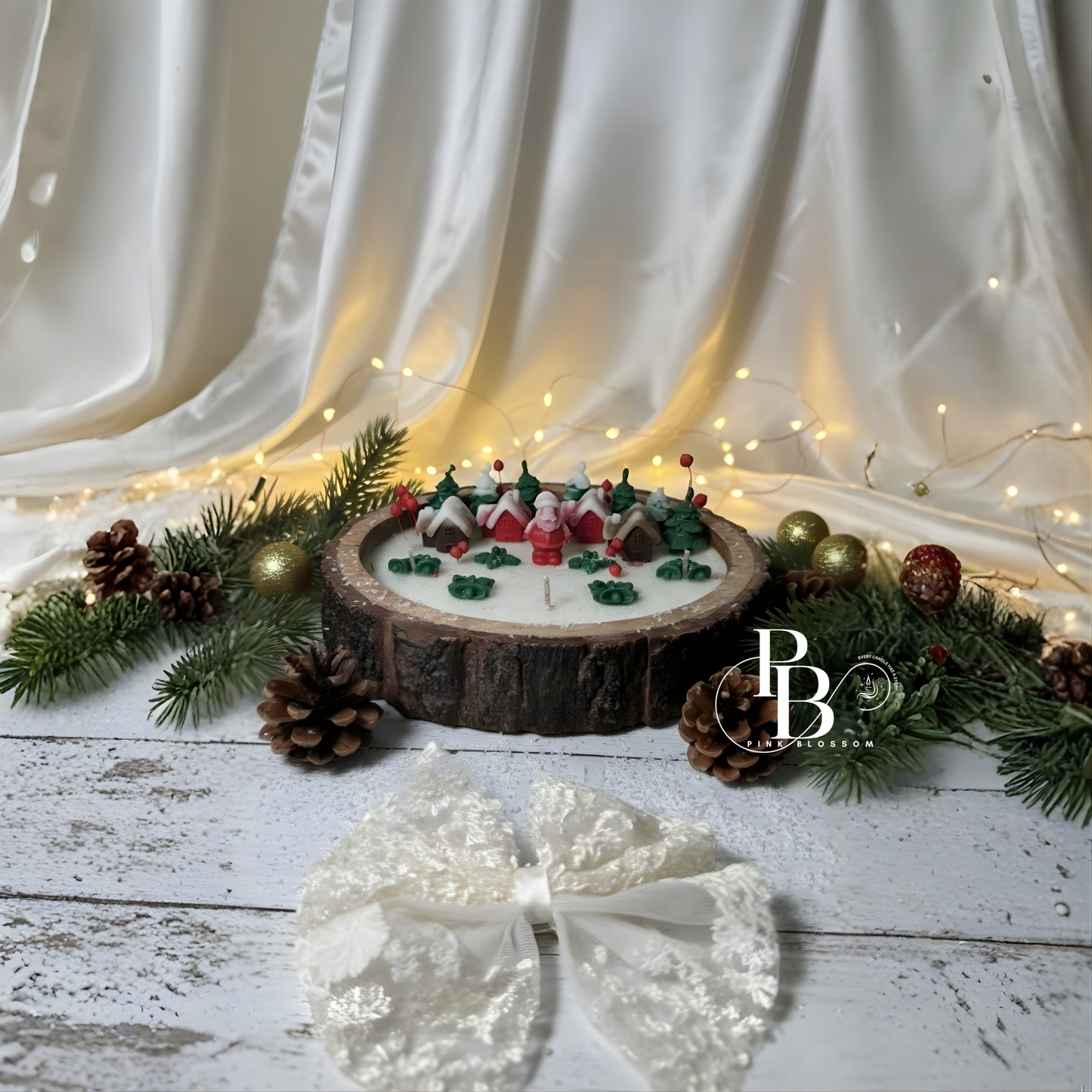 Luxury Christmas Village Candle