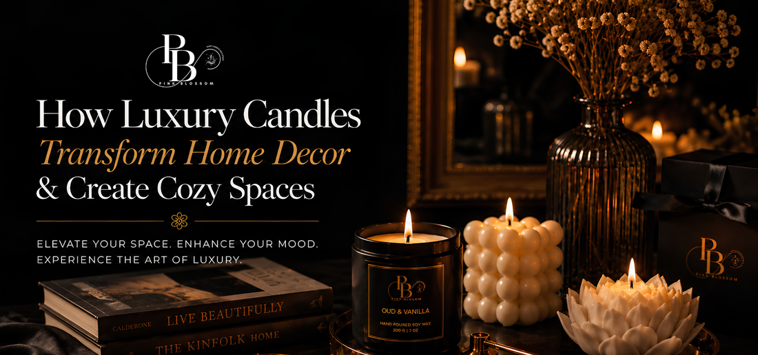 How Luxury Candles Transform Home Decor & Create Cozy Spaces
