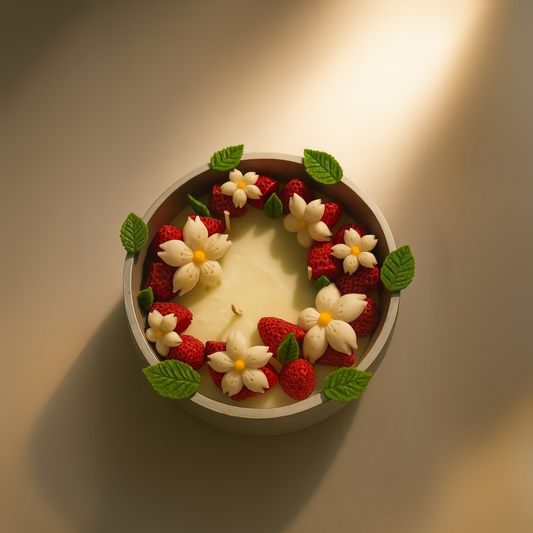 Strawberry Blossom Soy Wax Candle