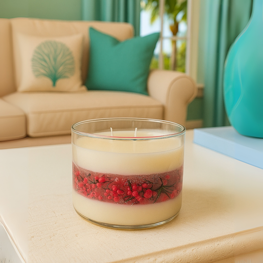 Coastal Berry Layered Soy Candle