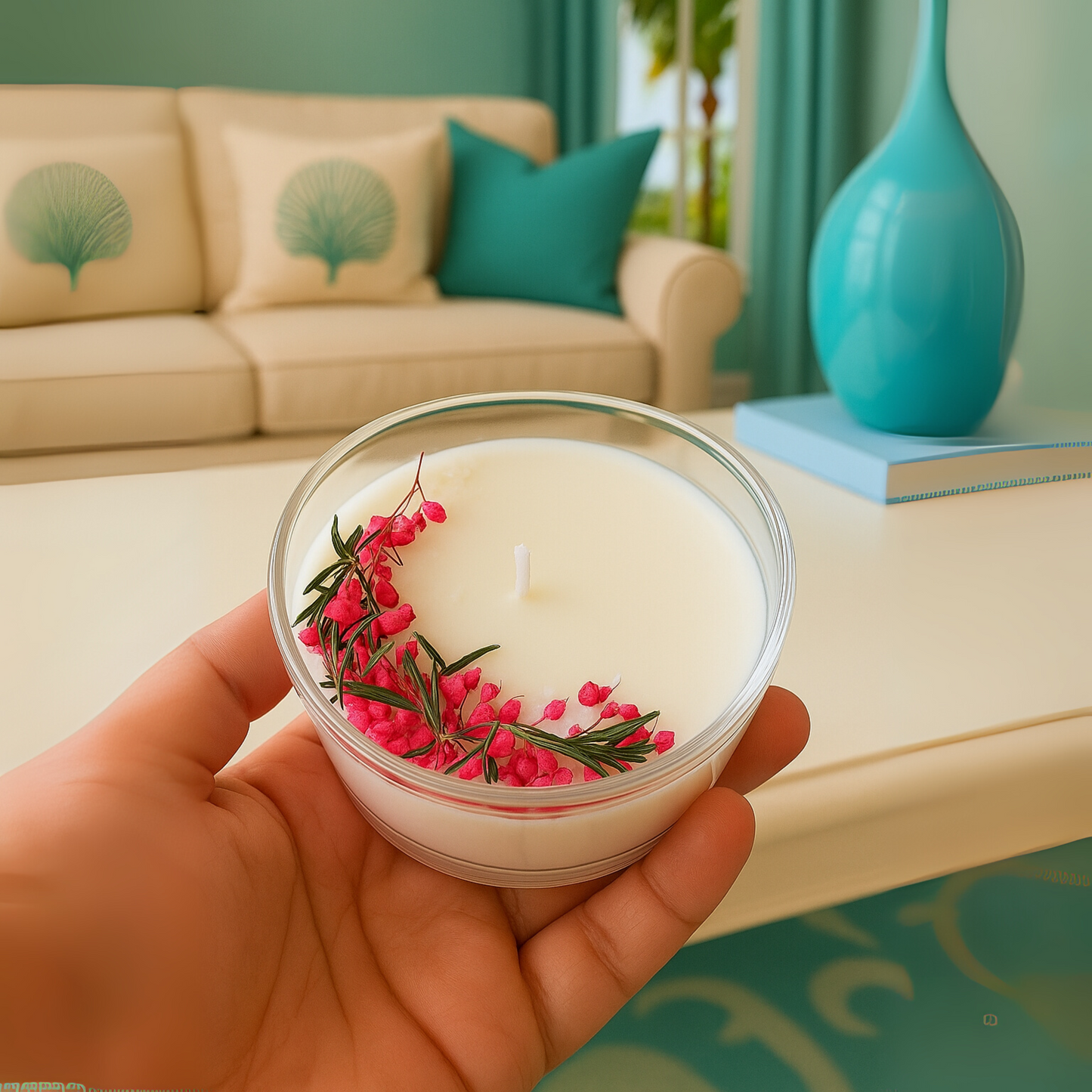 Coastal Berry Layered Soy Candle
