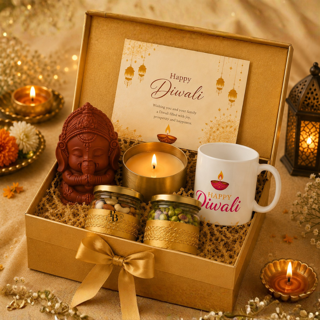 Shubh Samriddhi Corporate Diwali Gift Hamper – Luxury Executive Festive Box