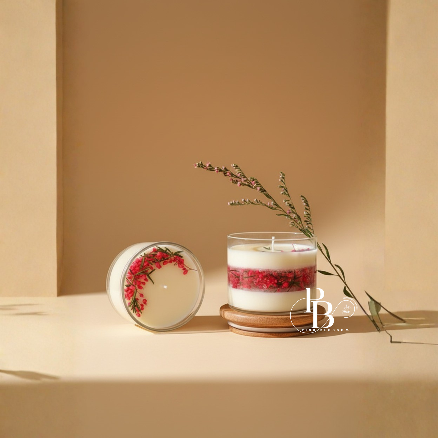 Coastal Berry Layered Soy Candle