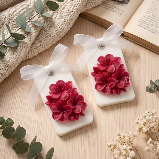 Periwinkle Floral Wax Sachet