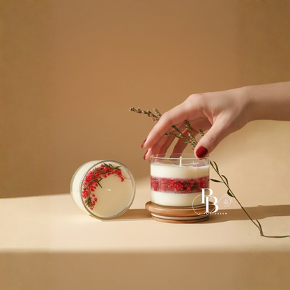 Coastal Berry Layered Soy Candle