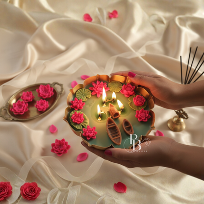 Luxury Lotus Pond Candles