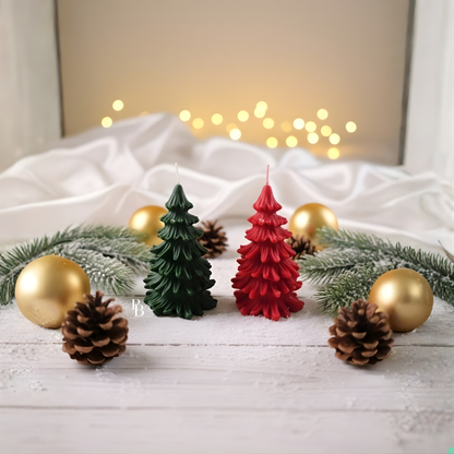 Christmas Tree Shaped Scented Candles
