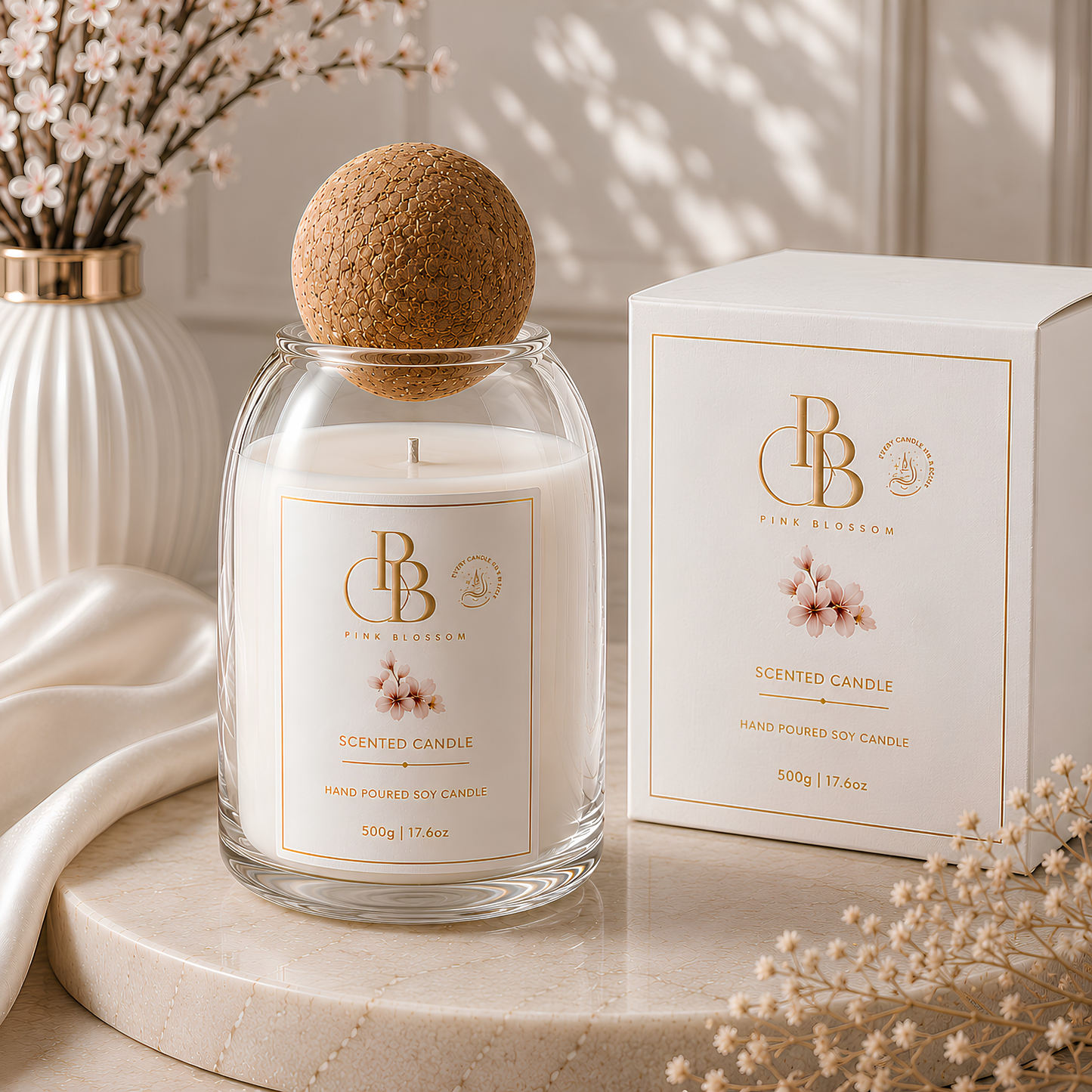 Ivory Bloom Royale™ Luxury Soy Candle