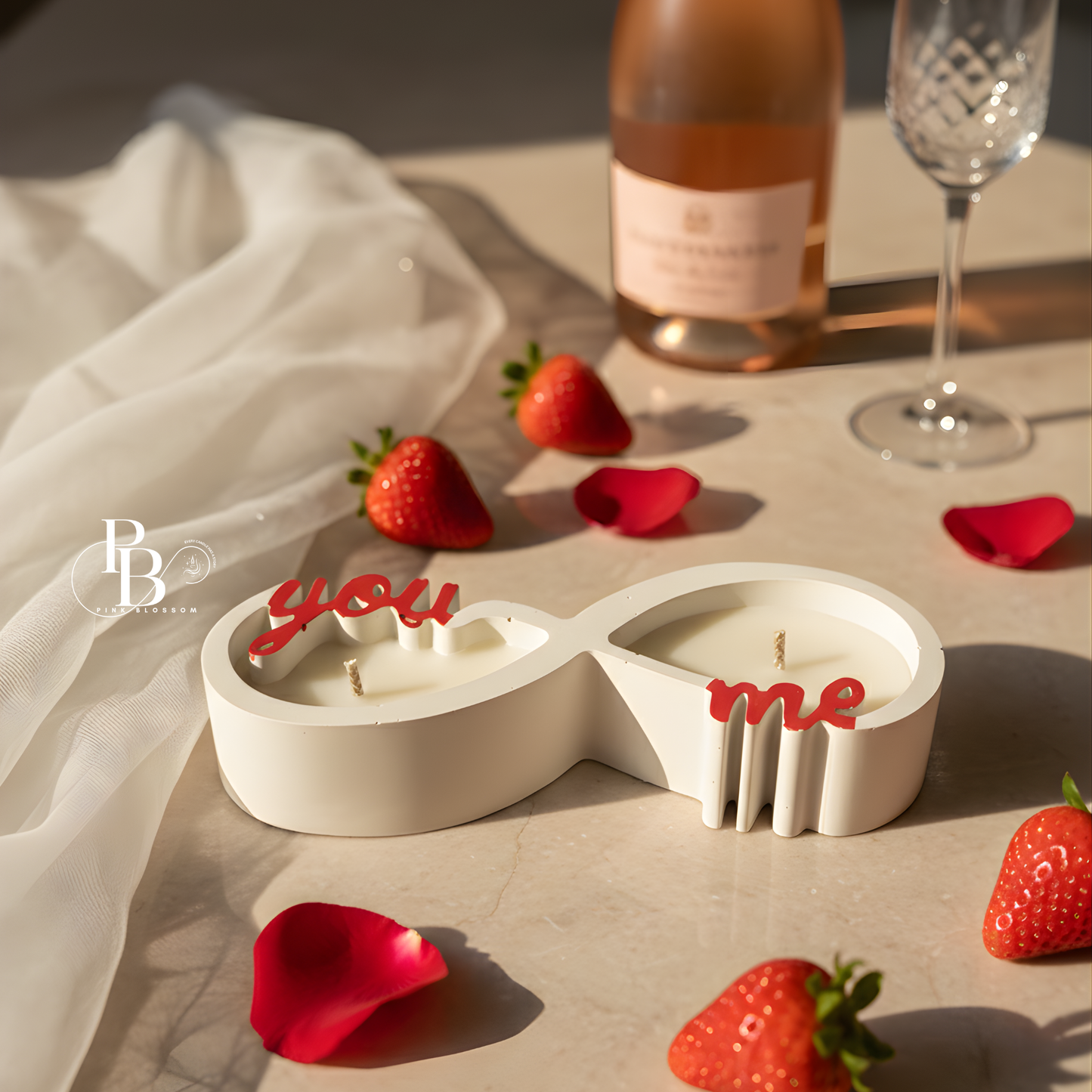 Infinite Love “You & Me” Luxury Candle