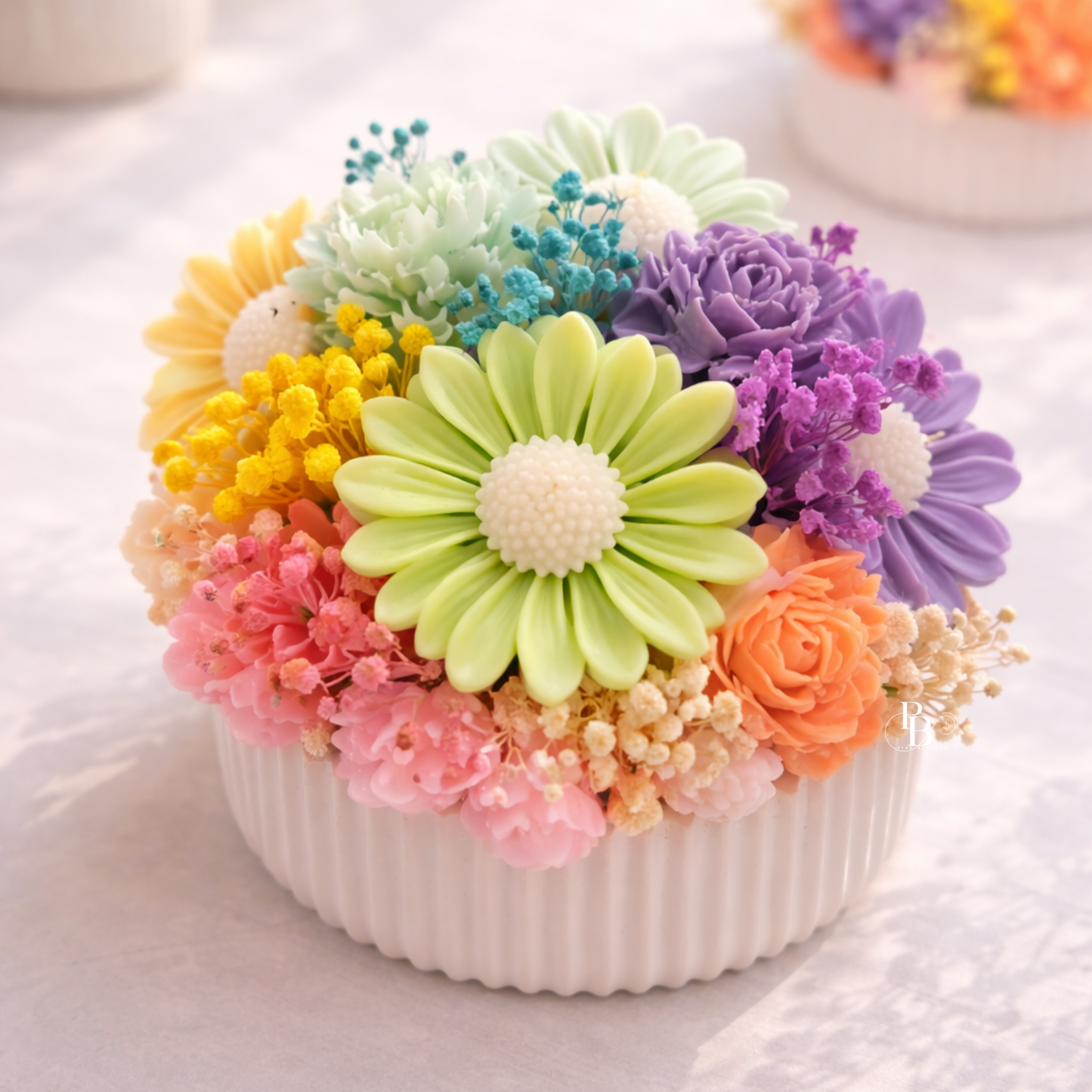 Luxury Floral Bouquet Candle