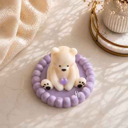 Cuddle Charm™ – Luxury Teddy Bear Soy Wax Candle