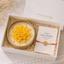Golden Lotus™ Luxury Raksha Bandhan Gift Hamper | Handcrafted Lotus Soy Wax Candle & Designer Rakhi Gift Box
