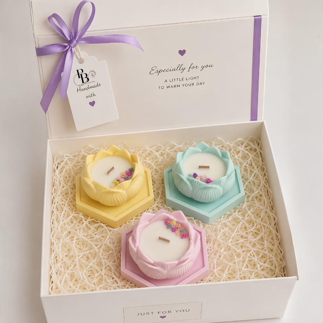 Pastel Lotus Serenity Luxury Gift Hamper