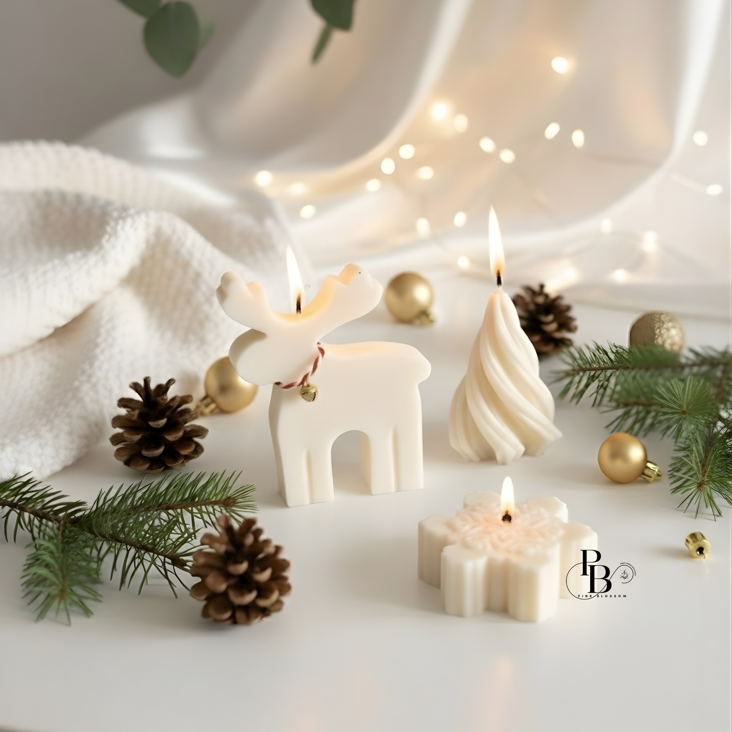 Luxury Christmas Candle Set
