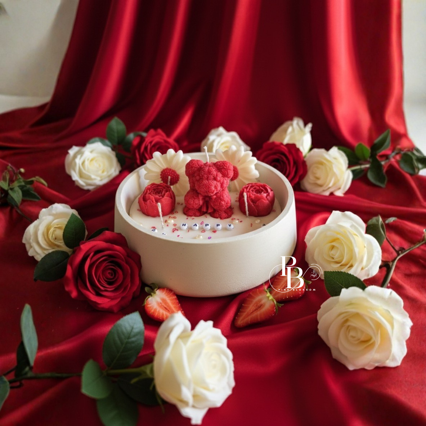 Romantic Anniversary Candle Gift Box – Luxury Couple Candle