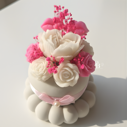 Blush Bloom Candle Bouquet