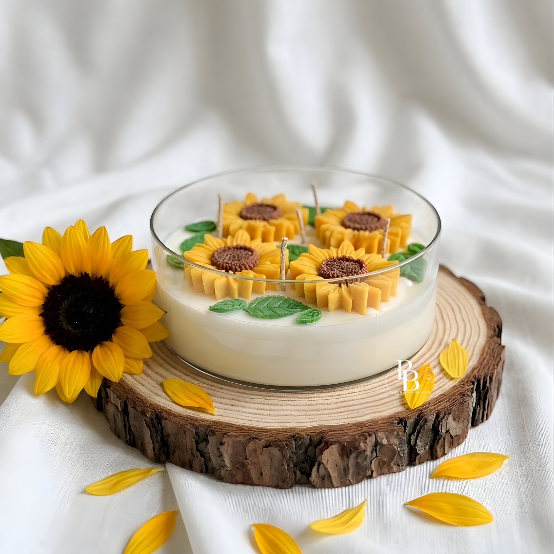 Sunflower Bloom Luxury Candle