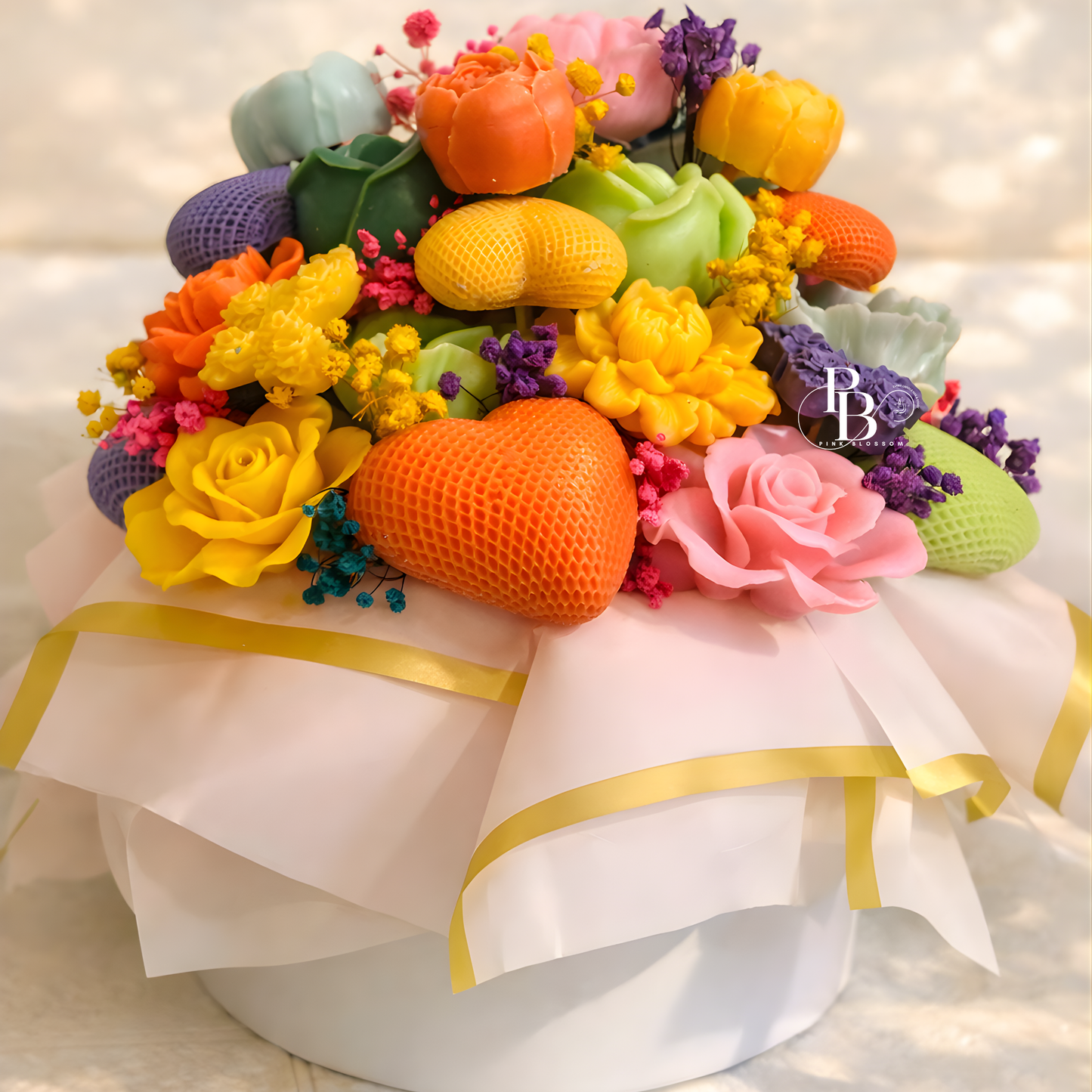 Signature Luxury Floral Candle Bouquet – An Heirloom of Light & Artistry