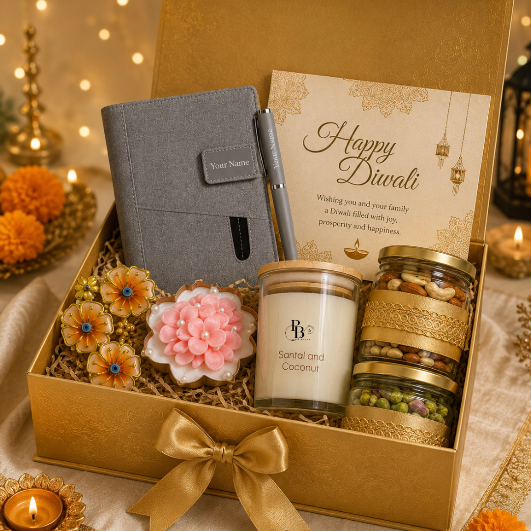 Executive Elegance Corporate Diwali Gift Hamper – Premium Festive Gift Box