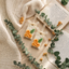 Golden Blossom Luxury Floral Wax Sachet | Handmade Scented Wax Tablet for Wardrobe, Closet & Home Fragrance