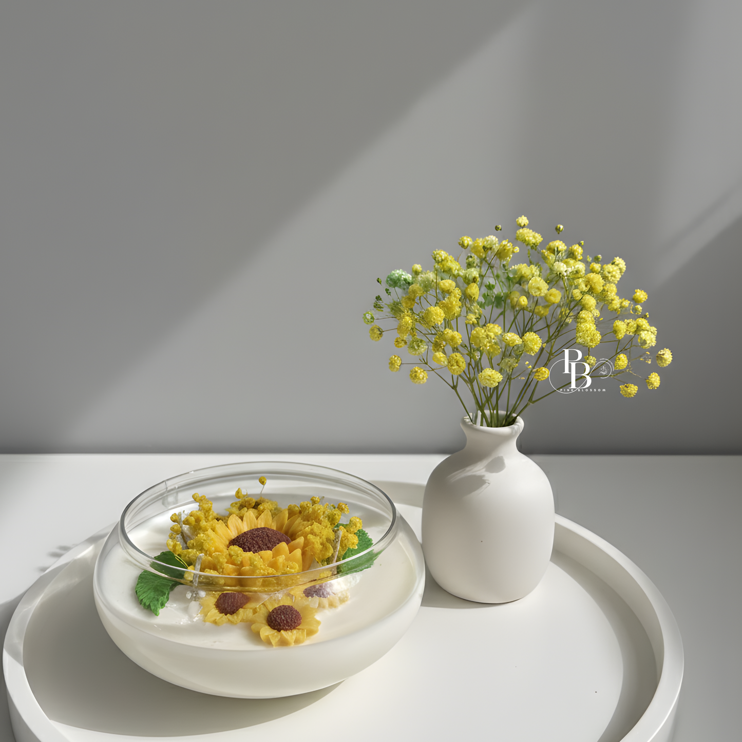 Sunflower Bloom Bowl Candle