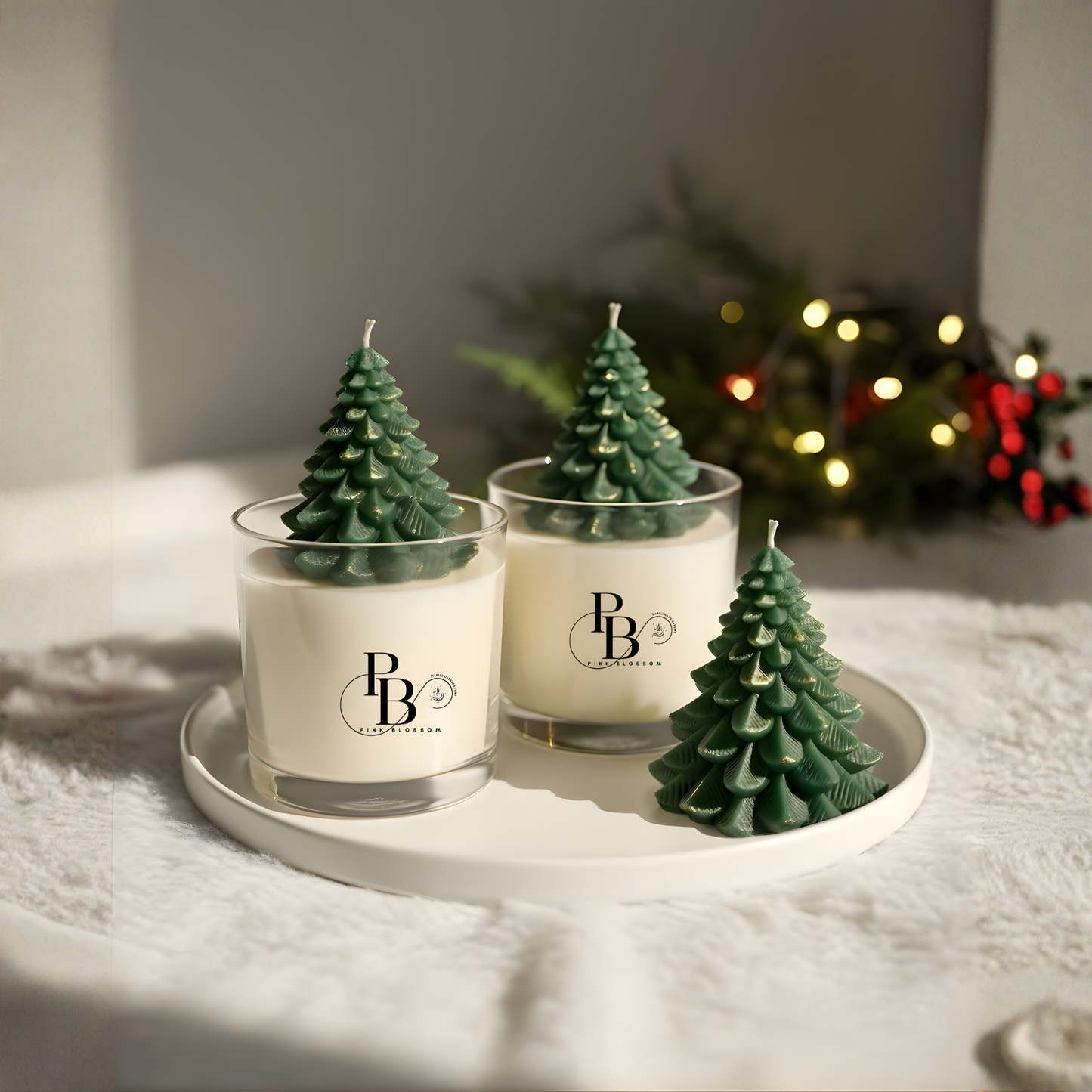 Luxury Christmas Tree Scented Candle
