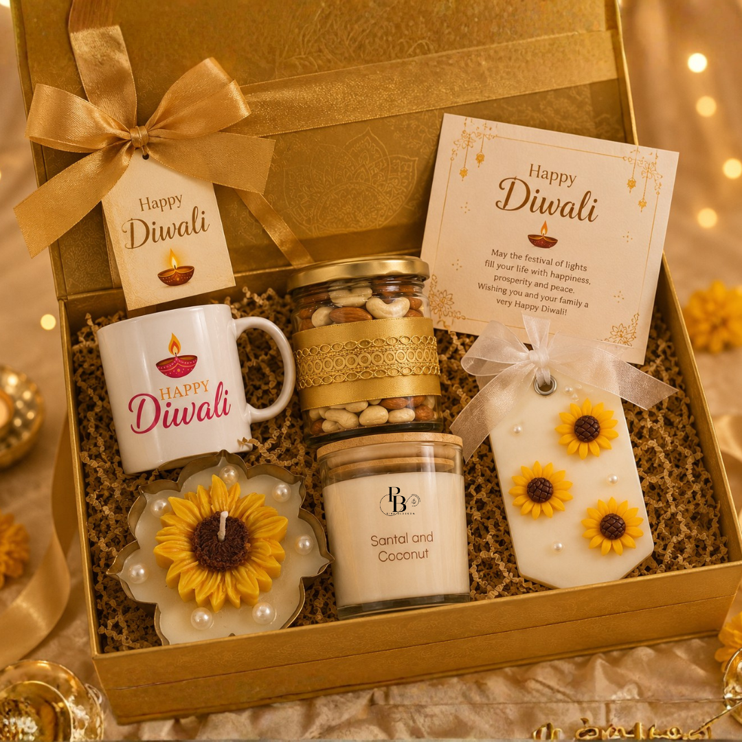 Golden Harvest Corporate Diwali Gift Hamper – Luxury Festive Gift Box