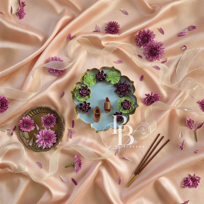 Luxury Lotus Pond Candles  (5.5 Inches)