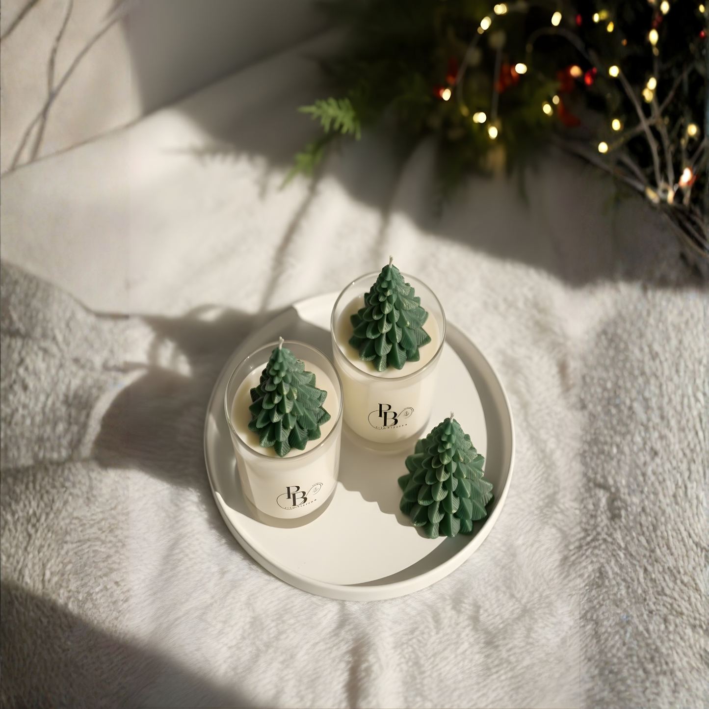 Luxury Christmas Tree Scented Candle