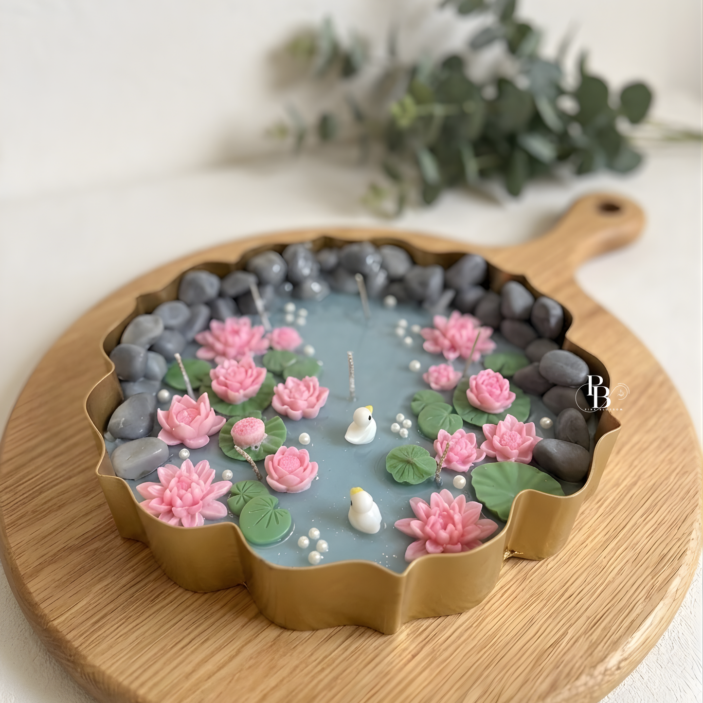 Luxury Lotus Pond Candle