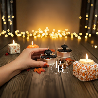 Luxury Halloween Pumpkin Candle