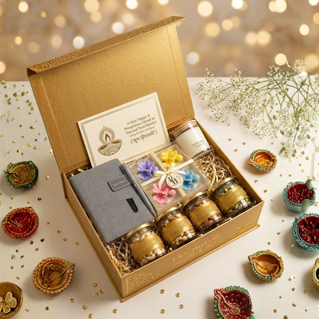 Regal Harmony Corporate Diwali Gift Hamper – Executive Luxury Festive Gift Box