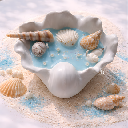 Luxury Seashell Ocean Candle