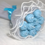 Luxury Blue Rose Bouquet Candle