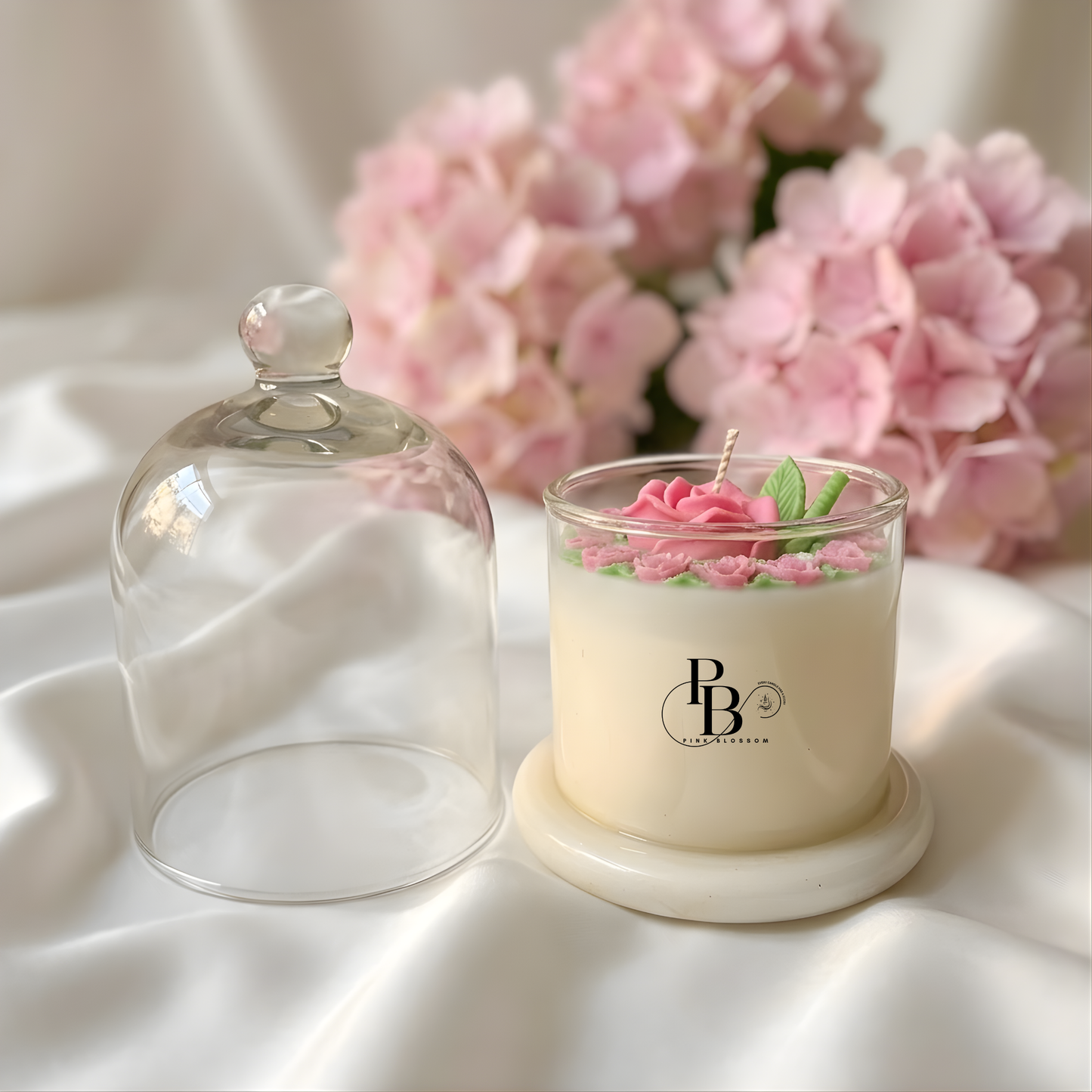 Blush Petal Bell™ Candle