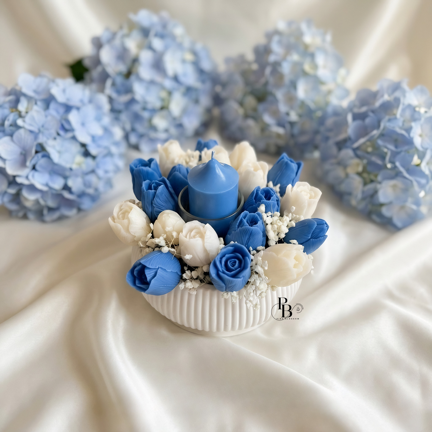Azure Bloom Serenity Bouquet