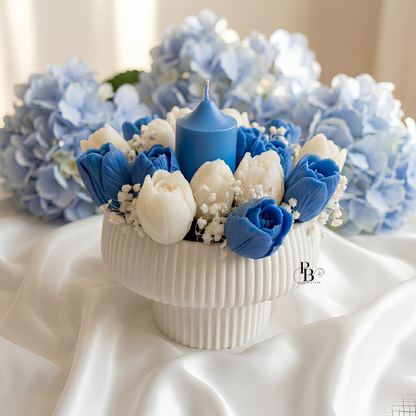 Azure Bloom Serenity Bouquet