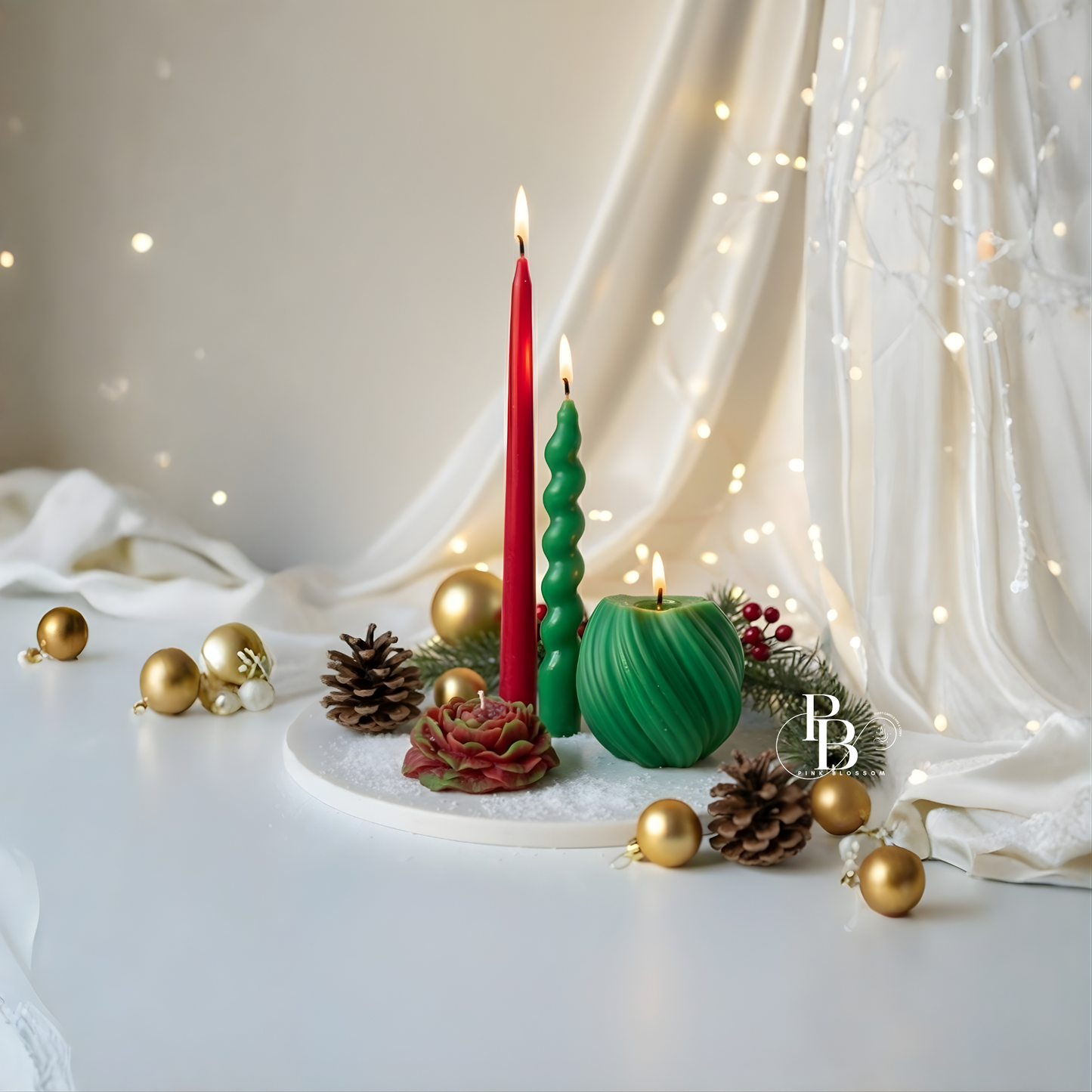 Luxury Christmas Candle Set
